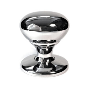 Polished Chrome cabinet knob for kitchens