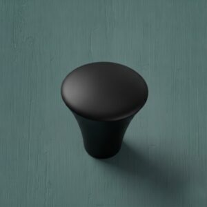 Malvern Kitchen Cabinet Knobs American Copper 30mm Matt Black
