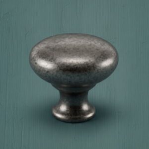 Brittany Round Cabinet Knob Antique Pewter