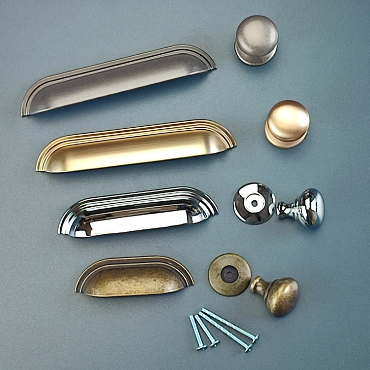 Romeo Martini Collection of Cup Handles and cabinet Knobs